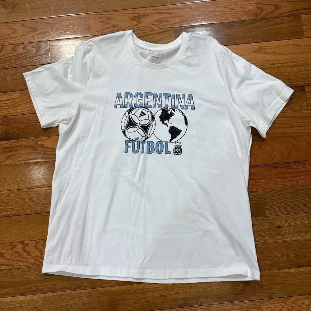 Adidas “Argentina” T-Shirt - Size: Medium and XXL